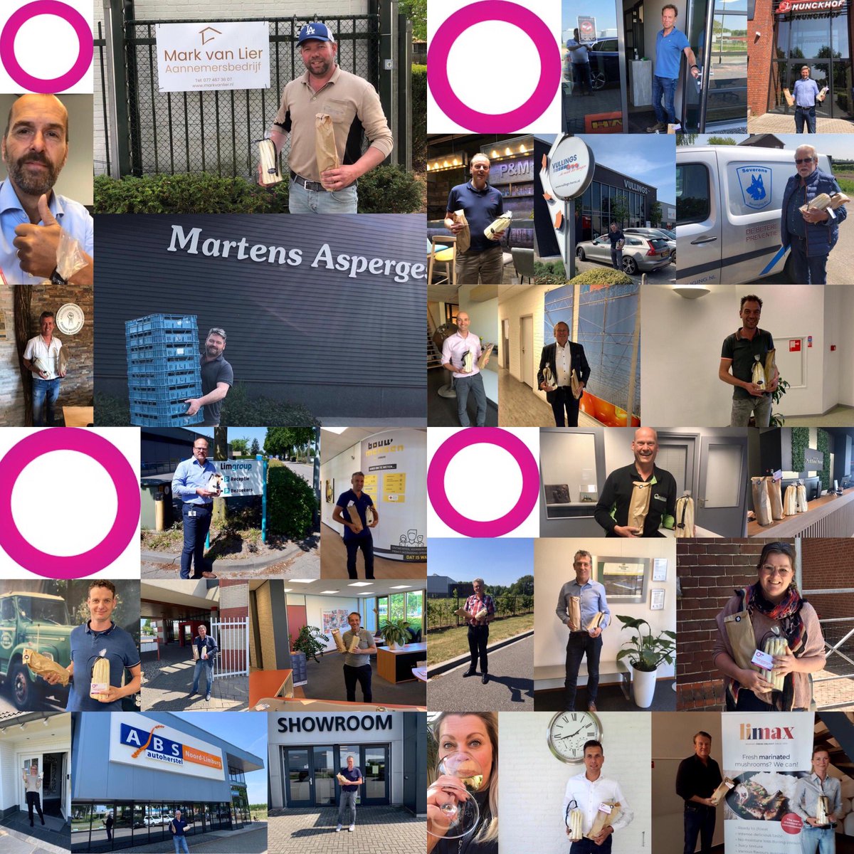 OtweeHadM's tweet photo. Het bestuur van @OtweeHadM bezocht alle 68 leden voor een persoonlijk gesprekje en attentie in de vorm van asperges en wijn. #samensterk #samenwerken https://t.co/1wGXtig5JU