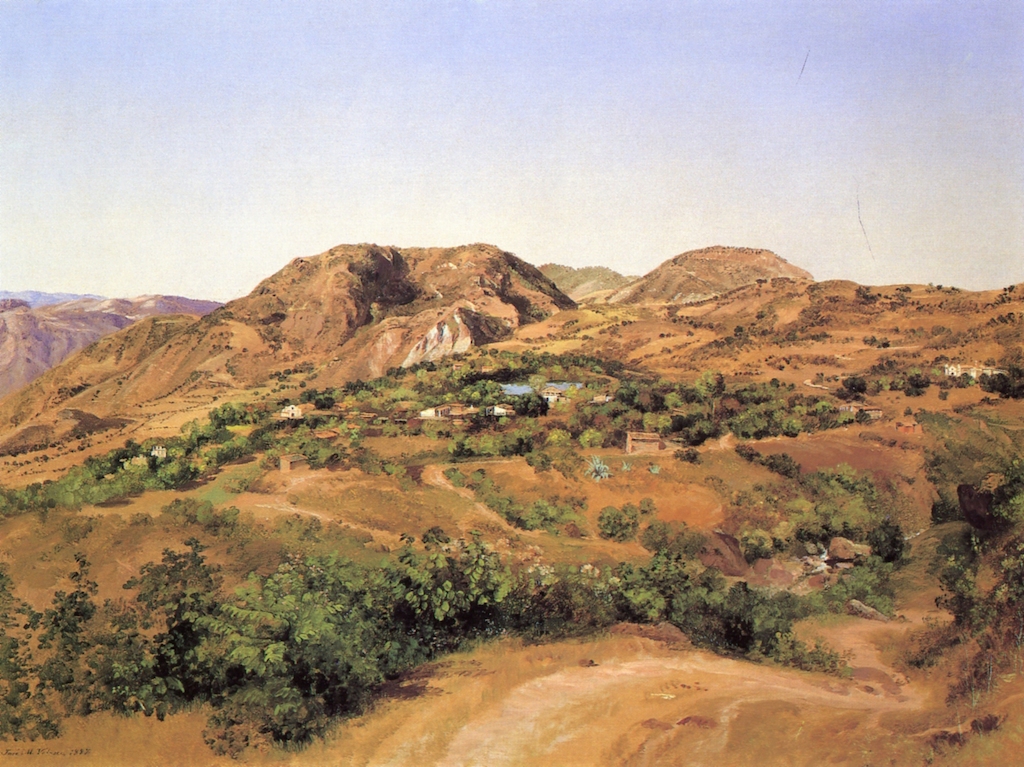 artist_velasco's tweet photo. Vista de Guelatao, 1887 #realism #mexicanart https://t.co/OIM2Ge0YWb