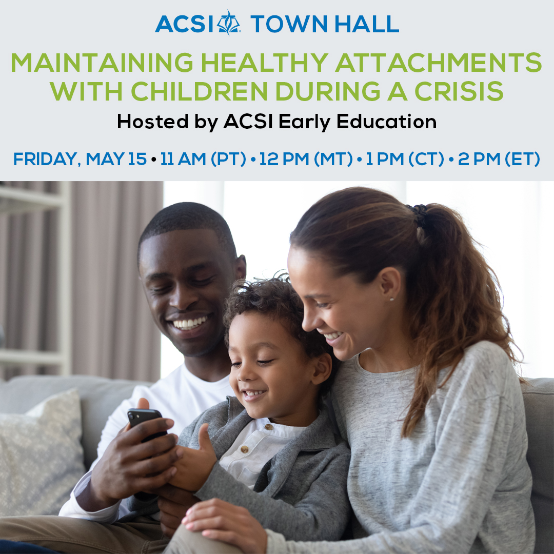 ACSIUSA's tweet photo. .@ACSI_EE is proud to host: "Maintaining Healthy Attachments with Children During a Crisis" w/@BarbaraSorrels, Exec. Director of The Institute for Childhood Education 
🗓️Fri. May 15 @ 2pm (ET) | We are taking questions: https://t.co/mcVxVh5dnV
Register: https://t.co/P8L04yXSVh https://t.co/6oo01gD5X8