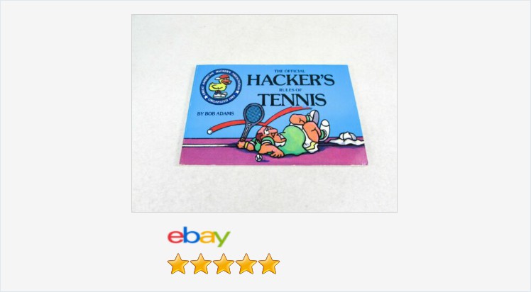EtagereAntiques's tweet photo. The Official Hacker's Rules of Tennis by Bob Adams Paperback 1982 Vintage #eBay #Tennis #Rulesoftennis #vintage #gotvintage #vintagebook #hackers
https://t.co/ALUqjSrhPR
(Tweeted via https://t.co/nQi0oquTl3) https://t.co/6MR8K7HJ2E