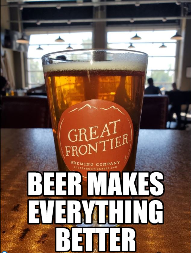 Great Frontier Beer tweet media