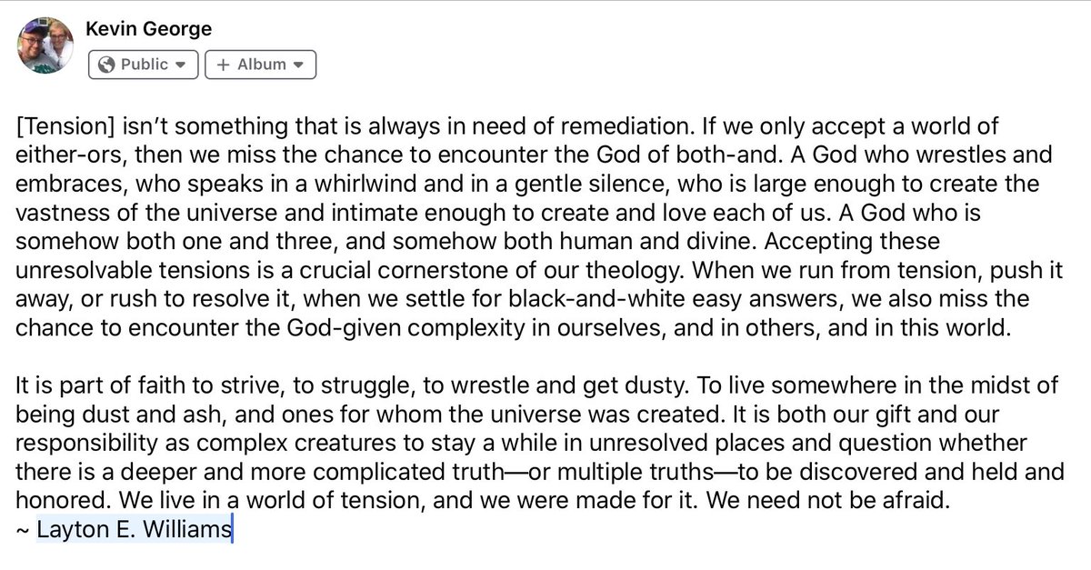 itsjustkevy's tweet photo. Following Jesus is dusty work... 
@LaytonEWilliams urges us to stay a while in the unresolved o,aces in her book #HolyDisunity 
You’ll hear from Layton in the @vicarscrossing in a couple of weeks https://t.co/gwWu2iko04