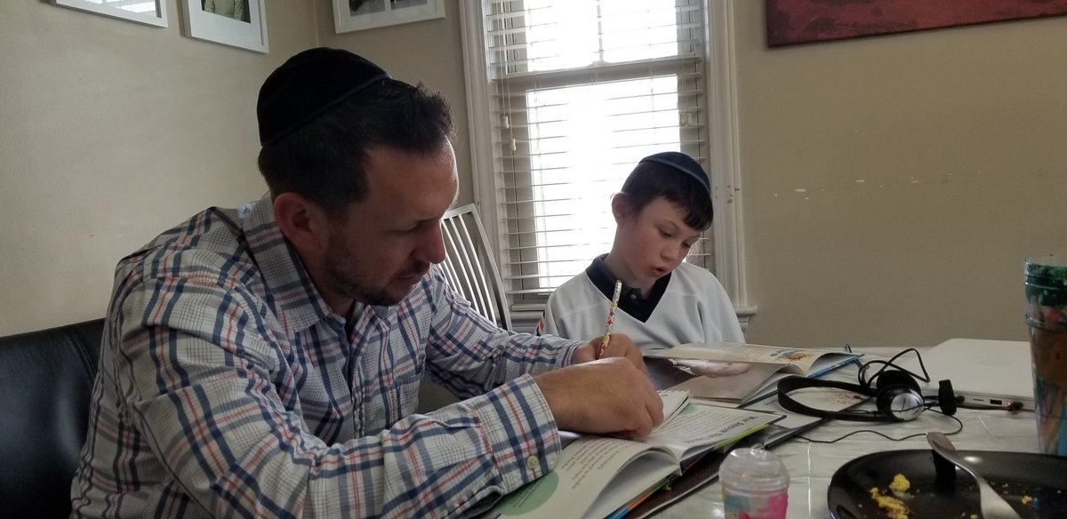JessCohen18's tweet photo. Celebrating #TeacherAppreciationWeek by celebrating this guy! Not only does he give his all for the kids in @CHUHSchools but our kids too now that we have our Cohen One Room Schoolhouse. @ClevGifted we ❤ you! #VZUptoSpeed #bestDad https://t.co/OMiiBHyaBC