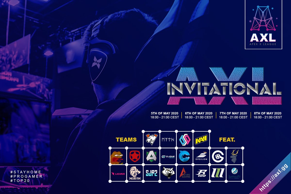 XPulZ_Gaming's tweet photo. The first #AXL Invitational is over. 🔥

Special thanks go out to @CraftyJoseph for believing in us and giving us the opportunity to run this tournament and to @TheFennekFox for supporting us with the full force of @TwitchDE you made #ApexLegends teams very happy. https://t.co/MhwaNtGpUX