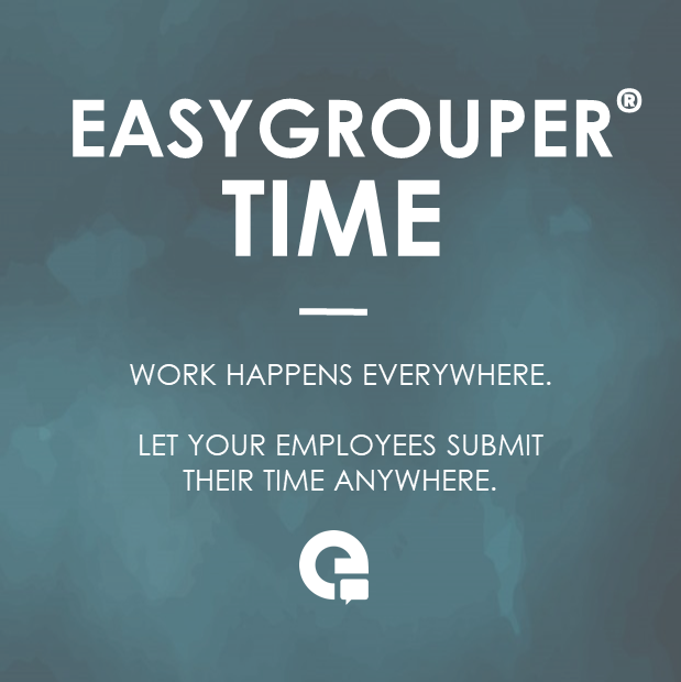 EasyGrouper's tweet photo. An upgradable feature in the EasyGrouper tool suite, EasyGrouper Time is an affordable solution to take the hassle out of submitting your time. https://t.co/ITh2TfJB7b