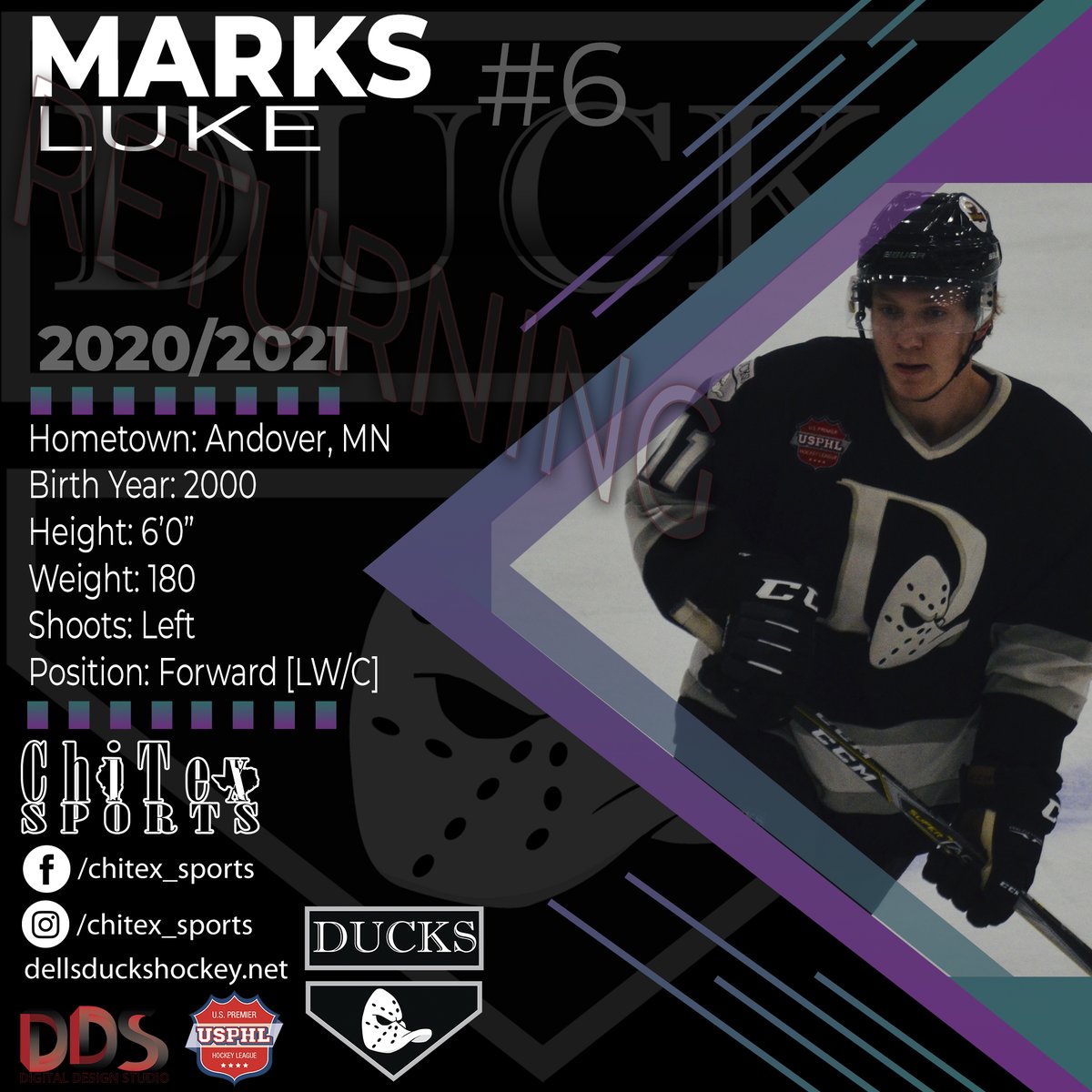 Dells_Ducks's tweet photo. Another Duck Returns to the Dells to join our New Flock. We are excited to announce the Return of Luke Marks. Read the full press release at:

https://t.co/cGWcPJZSnA

#USPHL #JuniorHockey #NewDucks #DellsDucks #WisconsinDells #TexasHockey #NothingButHockey #Marks #USPHLPremier https://t.co/8u62CxEhTF