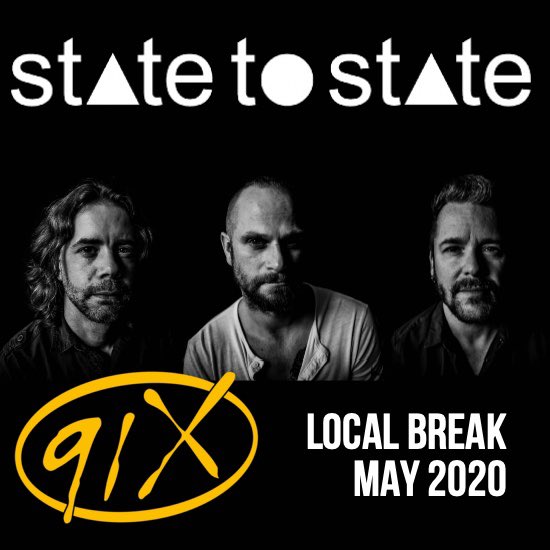 statetostatebnd's tweet image. Thank you @91X, @hilahil, and @thelocalpyle for making us the #LocalBreak for the month of May! Tap the link below to find out more and to hear us on 91x! #StatetoState #Loudspeaker #Radio #UndeadLove #NewSingle #TuneIn bit.ly/91x-UndeadLove