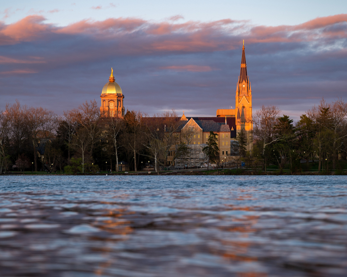 As the sun sets on this academic year, we continue to hold the entire #NDFamily in our prayers and we can't wait to see you again.