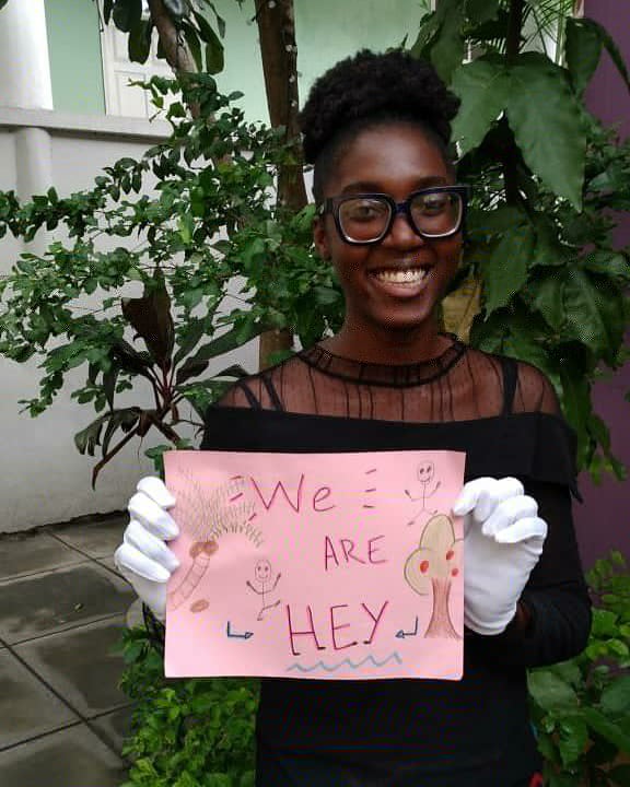 theheycampaign's tweet photo. Our HEY Ambassador Kev Bien-Aimé from Haiti has participated in our #wearehey campaign with a powerful message! 🌍💚♻️ #FridaysForFuture
#ClimateAction
#ForEveryChild #health #earthday #climatechange #environment #healthierenvironments #unicef #youngactivist #youth #youngpeople https://t.co/ZCydgH1DKi