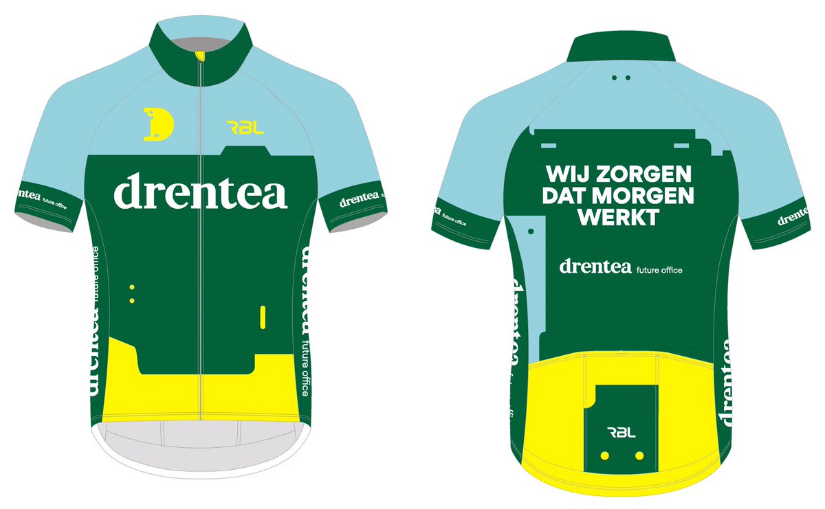 Solo rijden? Onze fantastische Drentea outfit is voor iedereen verkrijgbaar in de RBL webshop! Lees er alles over! drentea.nl/drentea-cyclin… <a href="/rblwear/">RBL!</a>