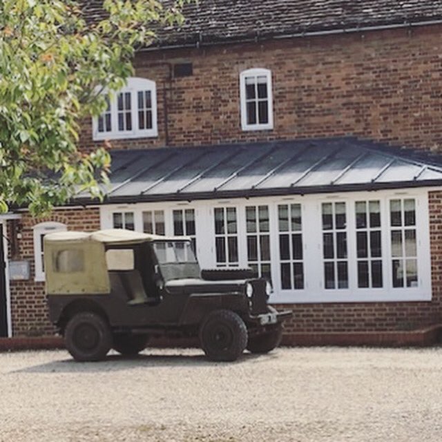 Fired up the old Willys Jeep today 🔥 Our model is 1947 so not quite #VEday era