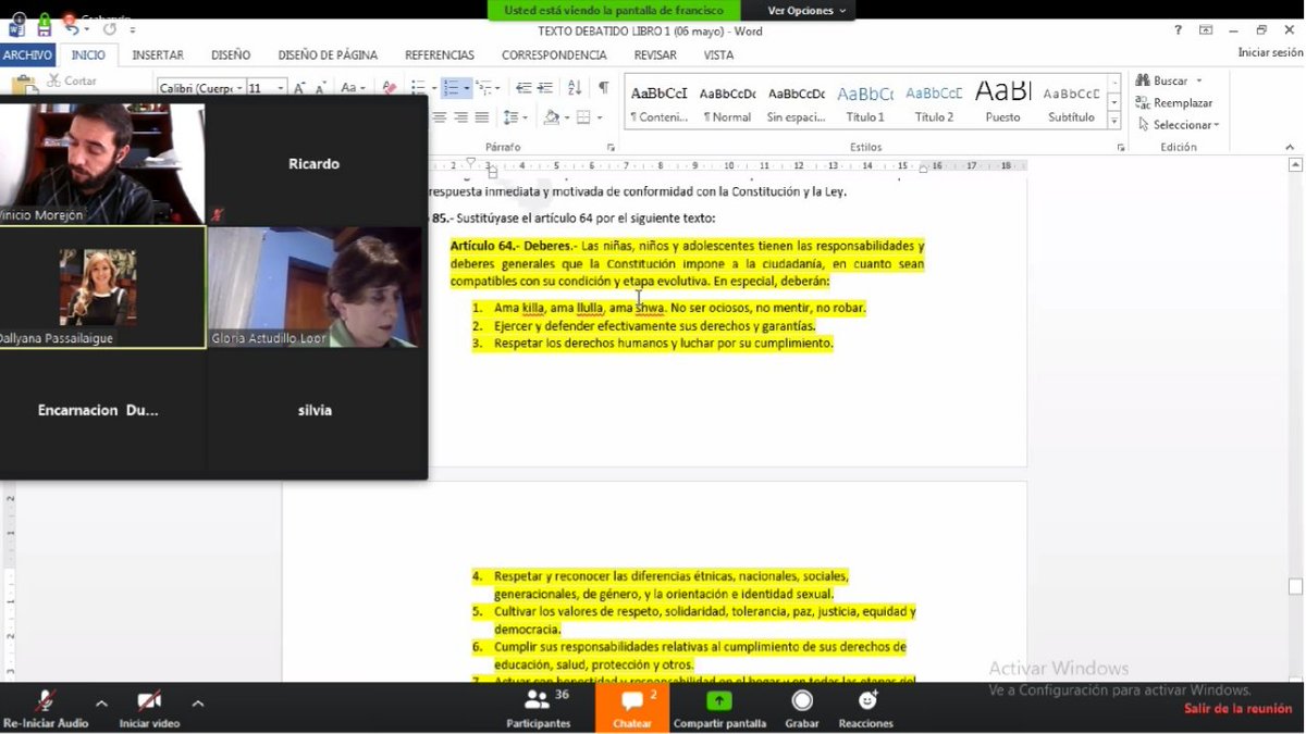 Luego del análisis y debate correspondiente, la Comisión de la Niñez y Adolescencia aprueba el derecho de participar en el ciclo de la política pública de niñas, niños y adolescentes, en función de su grado de desarrollo y madurez.
#CódigoNiñez