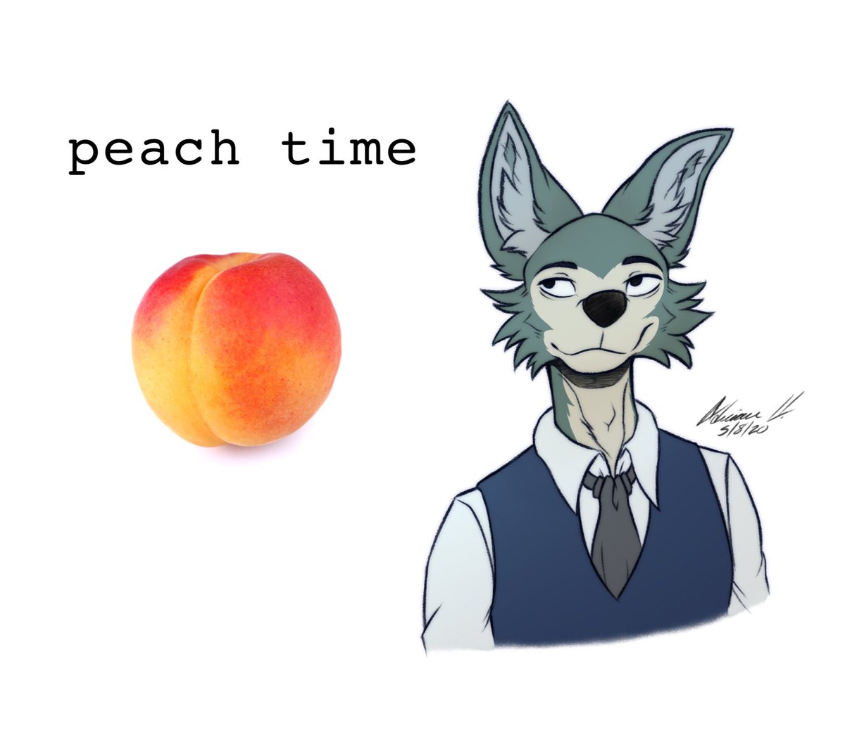 TheArt_10's tweet photo. It is peach time my dudes https://t.co/tkIsQpbgUM