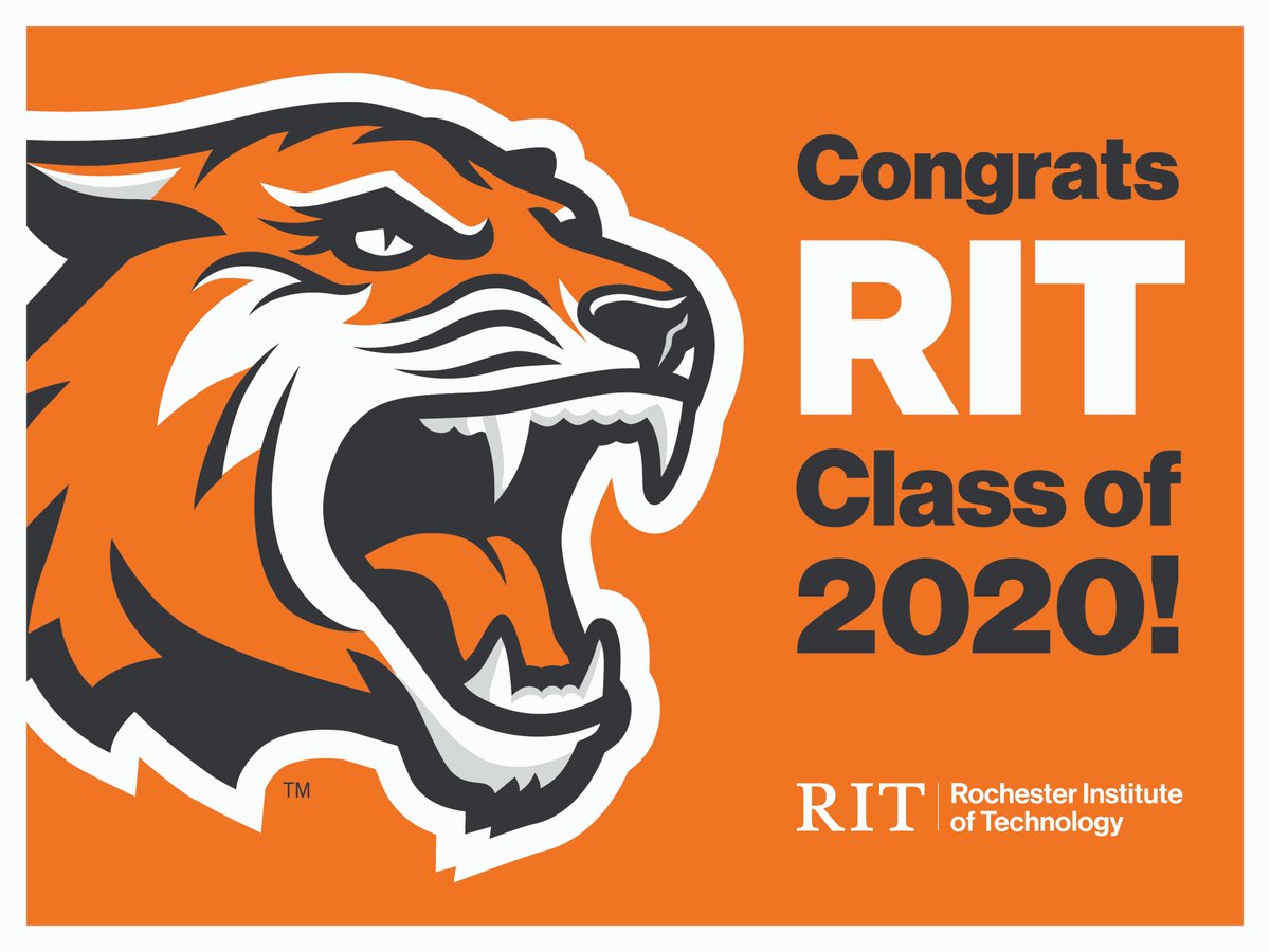Congrats to the RIT Class of 2020! You deserve this moment, it's time to celebrate! 🎉 #RITGrad
