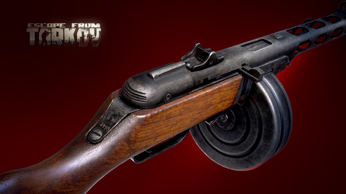 bstategames's tweet photo. In honor of the 75th anniversary of Victory in the Great Patriotic War, two new weapons in the game - the Shpagin PPSH-41 submachine gun and the Colt M1911 pistol - became available on the second level of Prapor and Peacekeeper respectively
#9May #9Мая #EscapefromTarkov https://t.co/d9dyOUsSwb
