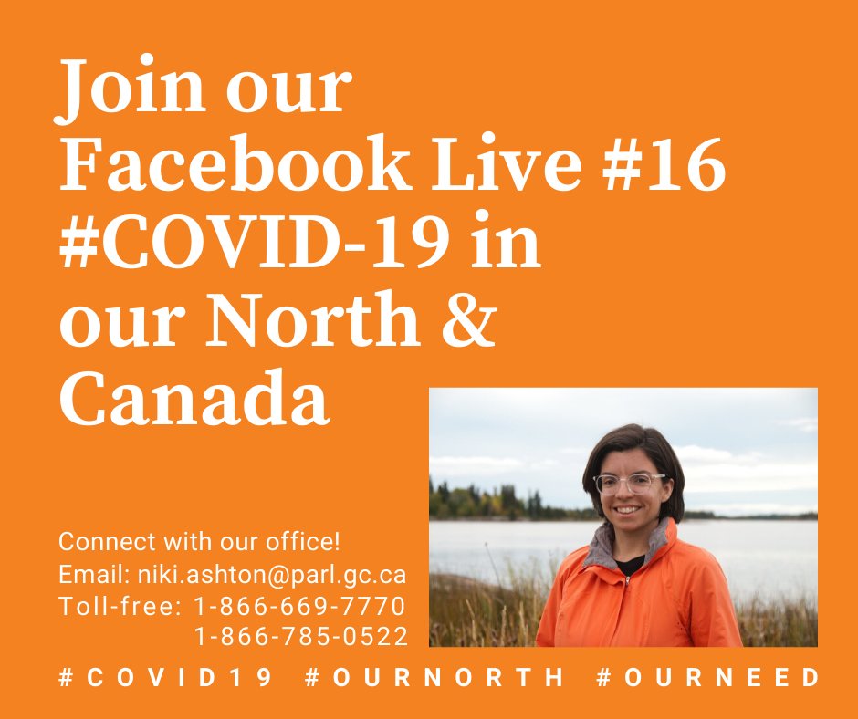 nikiashton's tweet photo. Please join us for our next Facebook Live on Tuesday, May 12th at 2pm CT. #OurNorth #OurNeed https://t.co/iiEaAR7Dje