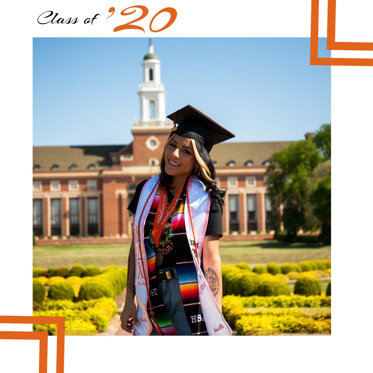 okstatemgc's tweet photo. 🎓 SENIOR SPOTLIGHT 🎓 
••• Michelle Fierro ••• 
Major: Recreational Therapy 🥼🤽🏽‍♀️ Michelle plans to study for her state certification exam to be able to practice in OK and certified by NCTRC. https://t.co/aSucGriP44