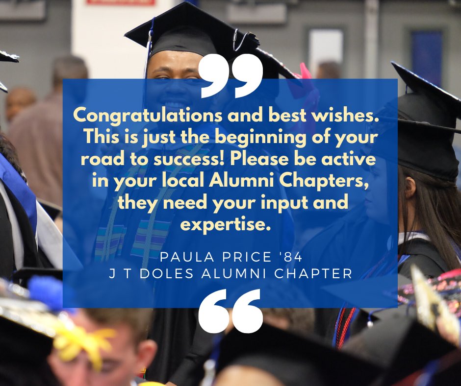 ECSU's tweet photo. A few special messages from alumni to our graduating seniors. 

Join us tomorrow in a virtual celebration as we honor the ECSU class of 2020 🎓 

8am on Facebook, Twitter, Instagram and LinkedIn 

#ECSUGrad #VikingPride https://t.co/AOLCIfisNR