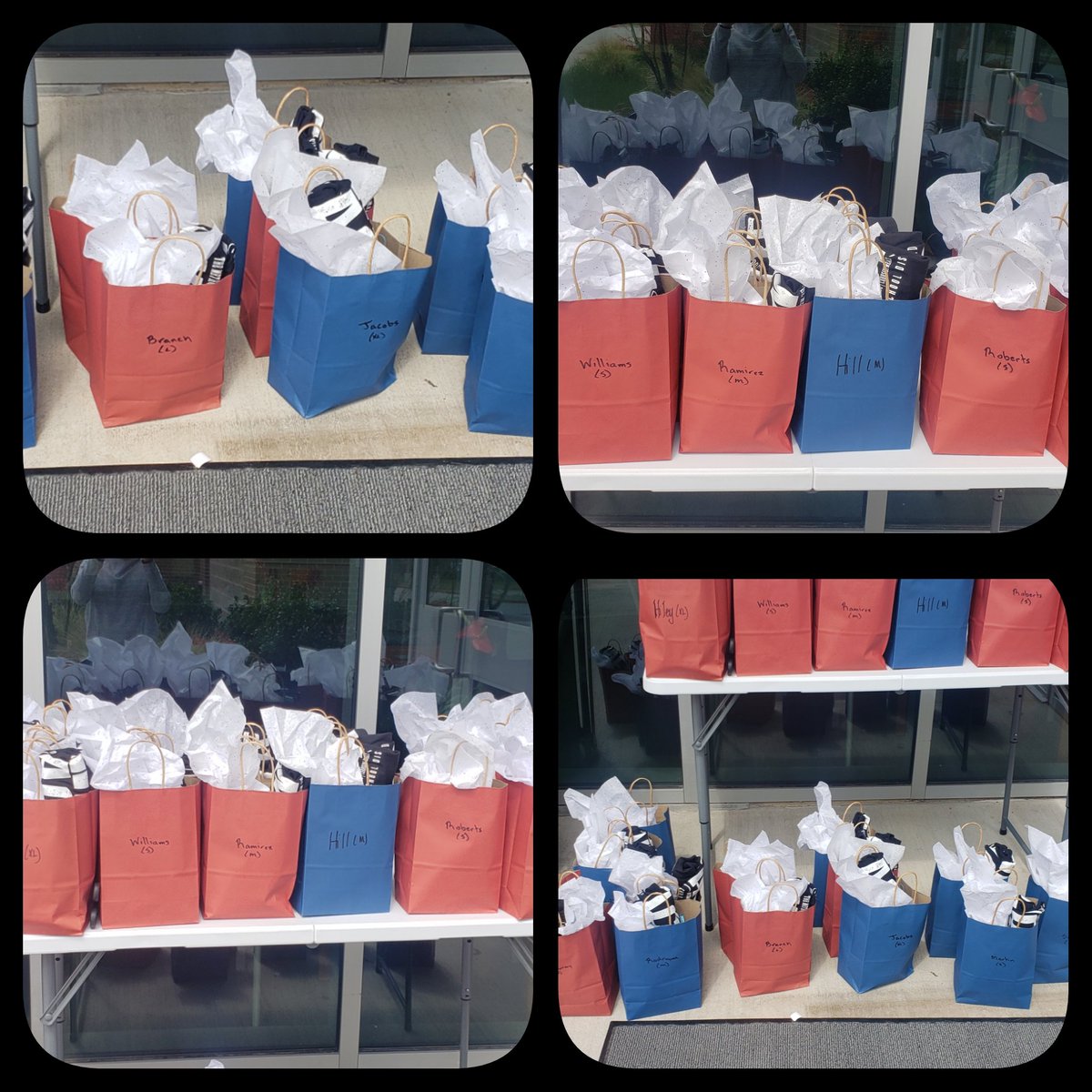 ActonElem's tweet photo. The "Acton Drive Thru," was amazing today! It was so to great see our staff and shower them with tokens of appreciation... we can't wait to reconnect! #TAW2020 #WeAreActon https://t.co/LPX2nxVtOh
