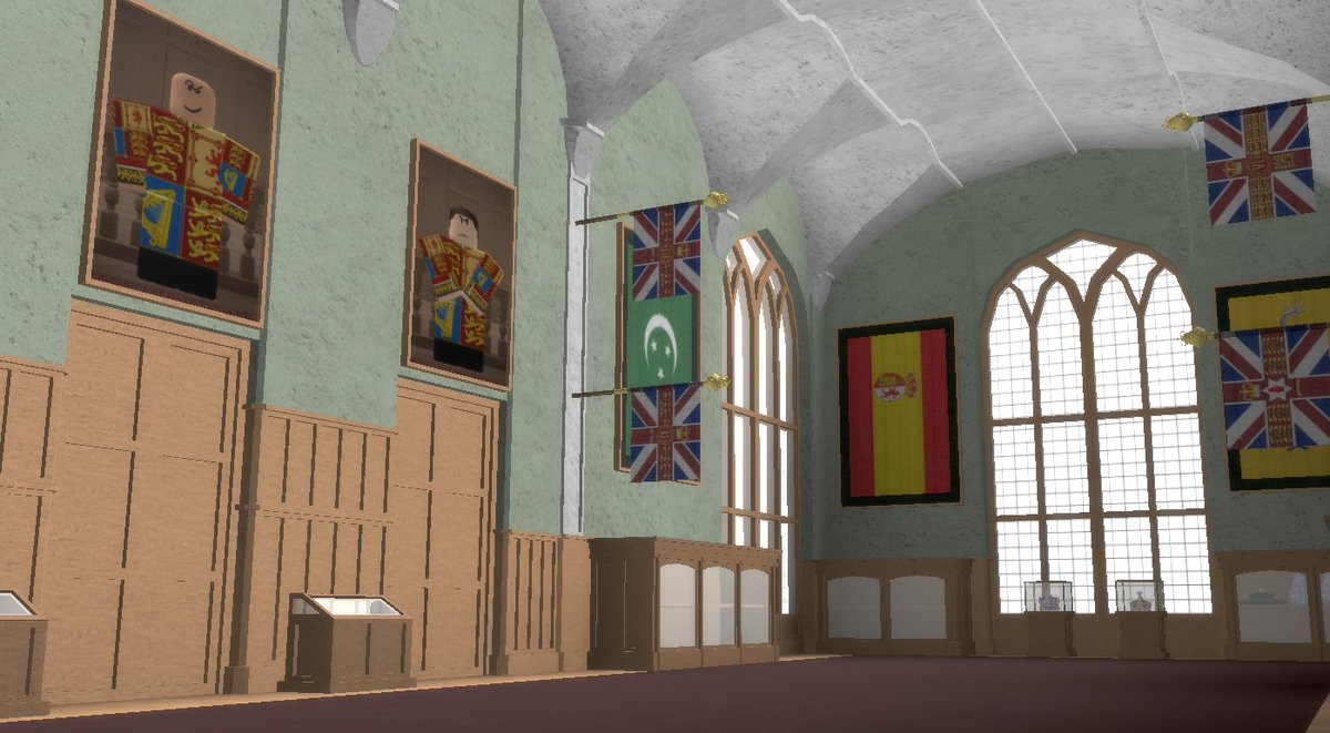Royal Household Roblox On Twitter The King Has Moved His Court To Windsor Castle In England To Mark His Majesty S Official Arrival The Royal Standard Flies Over The Castle Signalling His Presence - windsor castle great britain roblox