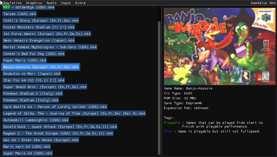 banjo kazooie rom saves