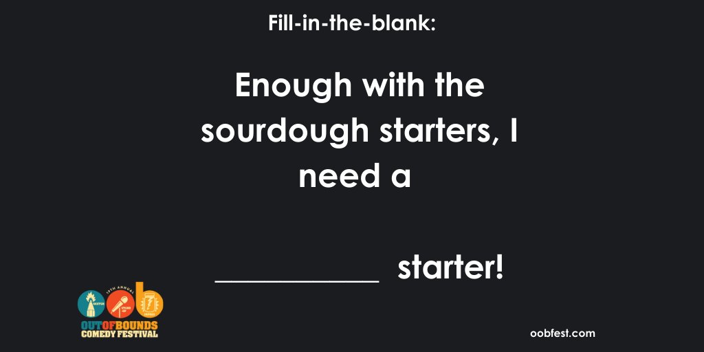 Out of Bounds Comedy tweet media