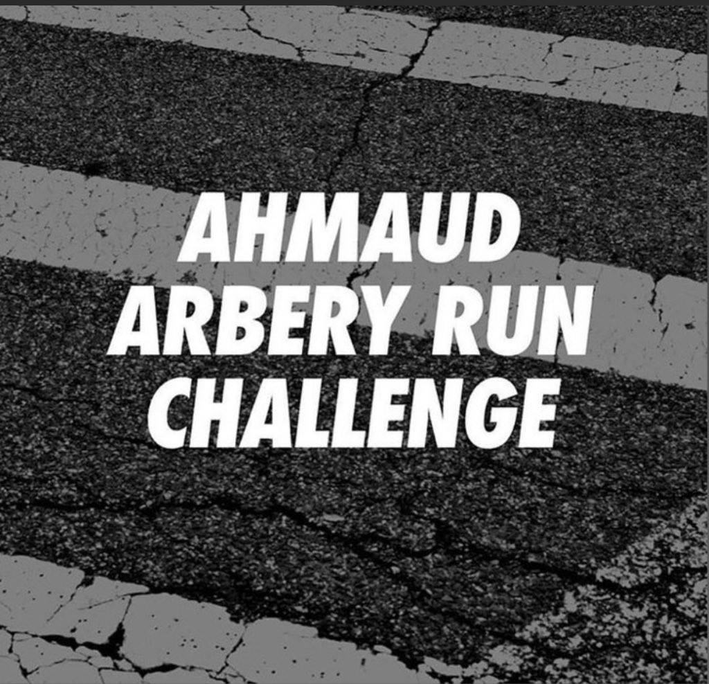BKinderDLI's tweet photo. Ms. McCorkle dusted off her trainers and completed her 2.23 miles today 🏃🏽‍♀️!  #IrunwithMaud #JusticeForAhmaud https://t.co/acaVk2u1lm
