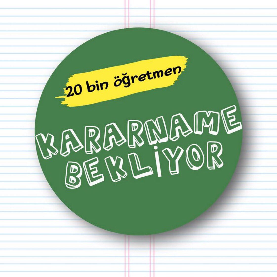🇹🇷 Betül 🎨 (@betl26916152) on Twitter photo İnsanlar gerçekten hak kaybına uğruyor sayın bakanım <a href="/ziyaselcuk/">Ziya Selçuk</a>..
Atanmamızın üzerinden kaç gün geçti.. Fakat hala bizim için atılan bir adım yok.. @hmzaydg
#OkulumVarKararnamemYok İnsanlar gerçekten hak kaybına uğruyor sayın bakanım <a href="/ziyaselcuk/">Ziya Selçuk</a>..
Atanmamızın üzerinden kaç gün geçti.. Fakat hala bizim için atılan bir adım yok.. @hmzaydg
#OkulumVarKararnamemYok