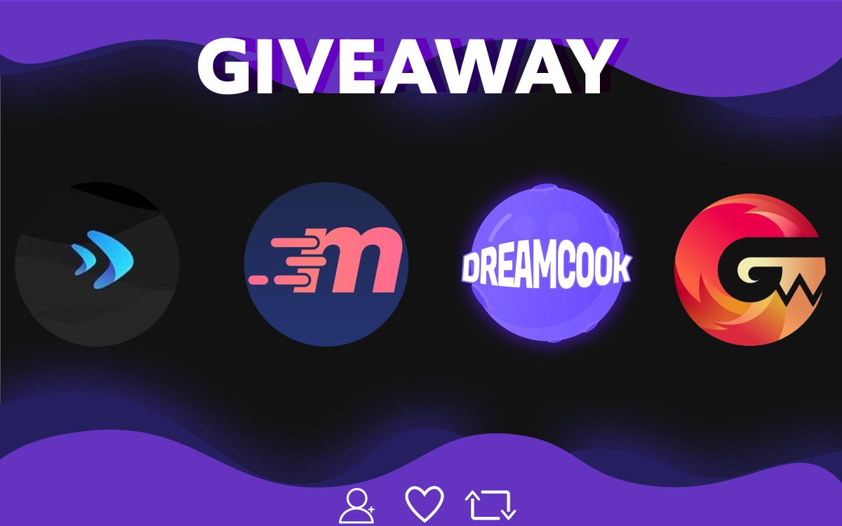 DreamCook's tweet image. 🥳Giveaway🥳

Prizes:
-1x renewal copy @MotionIOS 
-1x beta invite @VyperrAIO 
-1x free month @GLORYNOTIFY 
-1x free month @DreamResell 

Rules:
Retweet🔁
Tag a friend👥
Follow all accounts✅

Ends in 36 hours! Good luck🤞