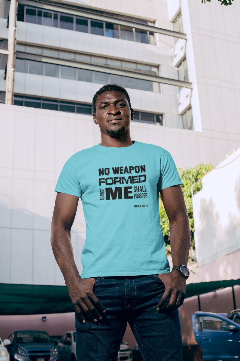 WScriptures's tweet photo. God has us in the palms of His hands. #NewDesigns #NoWeapon #GodIsGreater #ChristianApparel #WearScriptures #BeAVoiceForTheGospel https://t.co/wU0UP9DH6s
