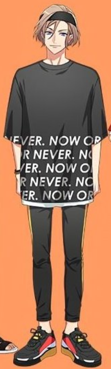 banri is the epitome of asian fuckboy looks. also he was tired of being 2cm shorter than juza so he& #39;s resorted to wearing platform sneakers oof