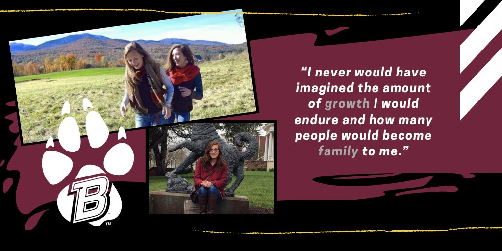 BloomsburgU's tweet photo. "I knew I loved Bloomsburg after that initial trip β the picturesque campus, the cute downtown restaurants, and the small-town atmosphere that made me feel right at home." β:https://t.co/ICxZhG0u5O πππΎ #BUClass2020 #HuskyLife #blog https://t.co/gs9mSDxd5T