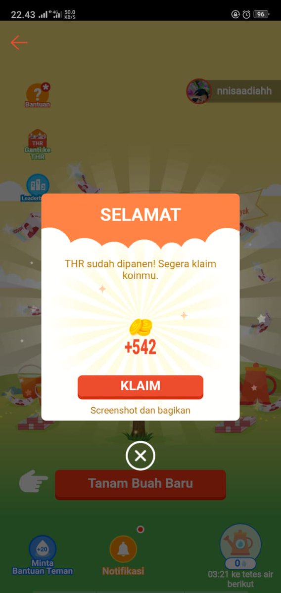 nnisaadiah's tweet photo. #Shopeetanam
#ShopeeTanamTHR10M
#SirBal
Bismillah again dong ya
Wish me luck
(11) https://t.co/hBkSB5gXsy