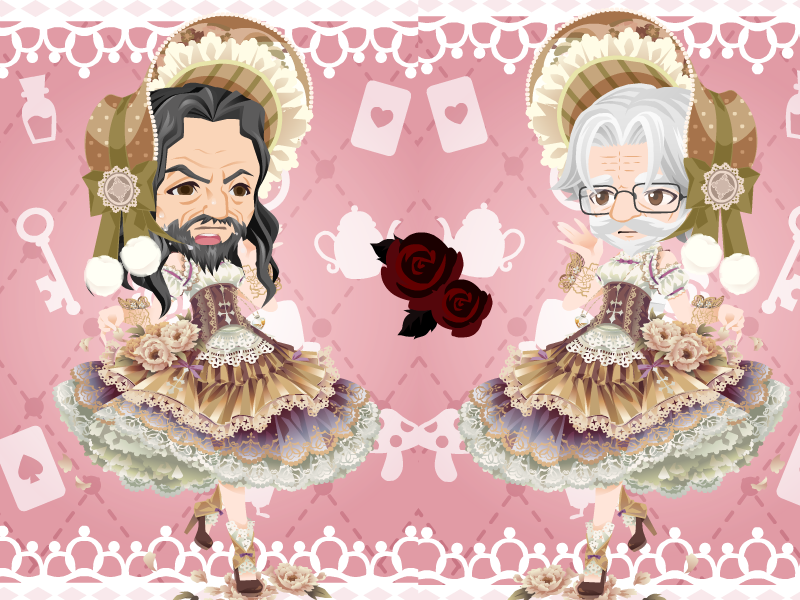 まそむ（公開用）＠珈琲妖精背後 tweet media