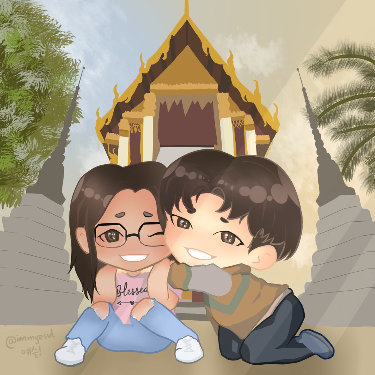 kyanyebi's tweet photo. TEN from NCT and a custom chibi 
💌to @taeilbabymoon https://t.co/LVilscqDL5