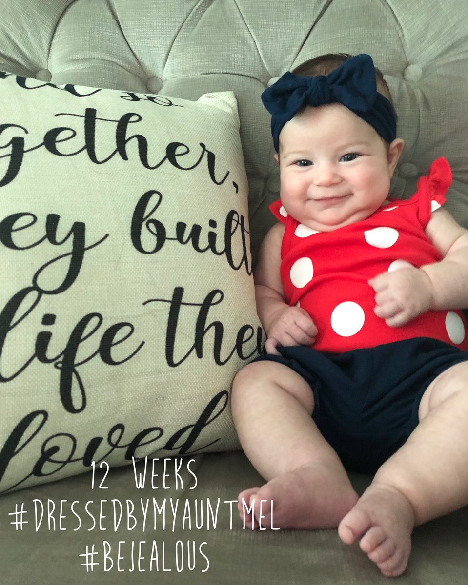 BethanyITC's tweet photo. Faces of Piper at 12 weeks=3 months
#facesfordays #polkadotsandhairbows
#12weeksofquarantine #dressedbyAuntMel @CheathamMelodie https://t.co/1hTOv6PRf9