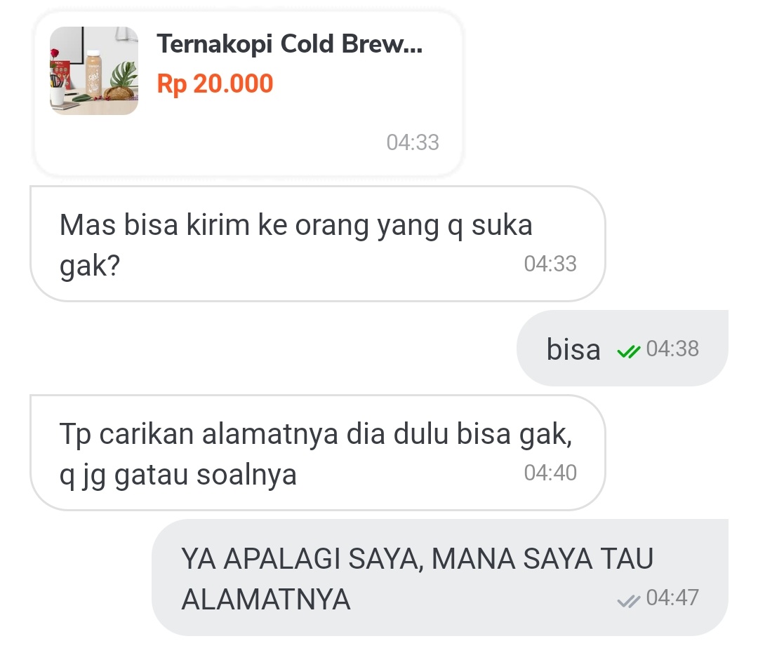 kaesangp's tweet photo. Pagi-pagi udah bikin emosi #AdminTernakopi https://t.co/OXKv7KwJvZ