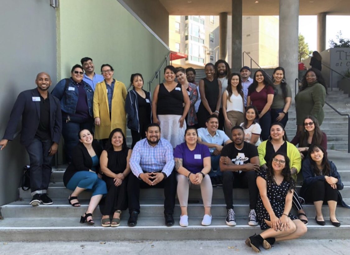 SFSUDECI's tweet photo. What makes #SFState / #SFSU a great place to be? Great people in the Division of Equity &amp; Community Inclusion, amazing students, staff, &amp; faculty, along with great academic and campus events to help you connect to yourself and each other. 🐊💜💛🎓✨ #SFSUBound #SFStateBound https://t.co/J9OXet6ogb