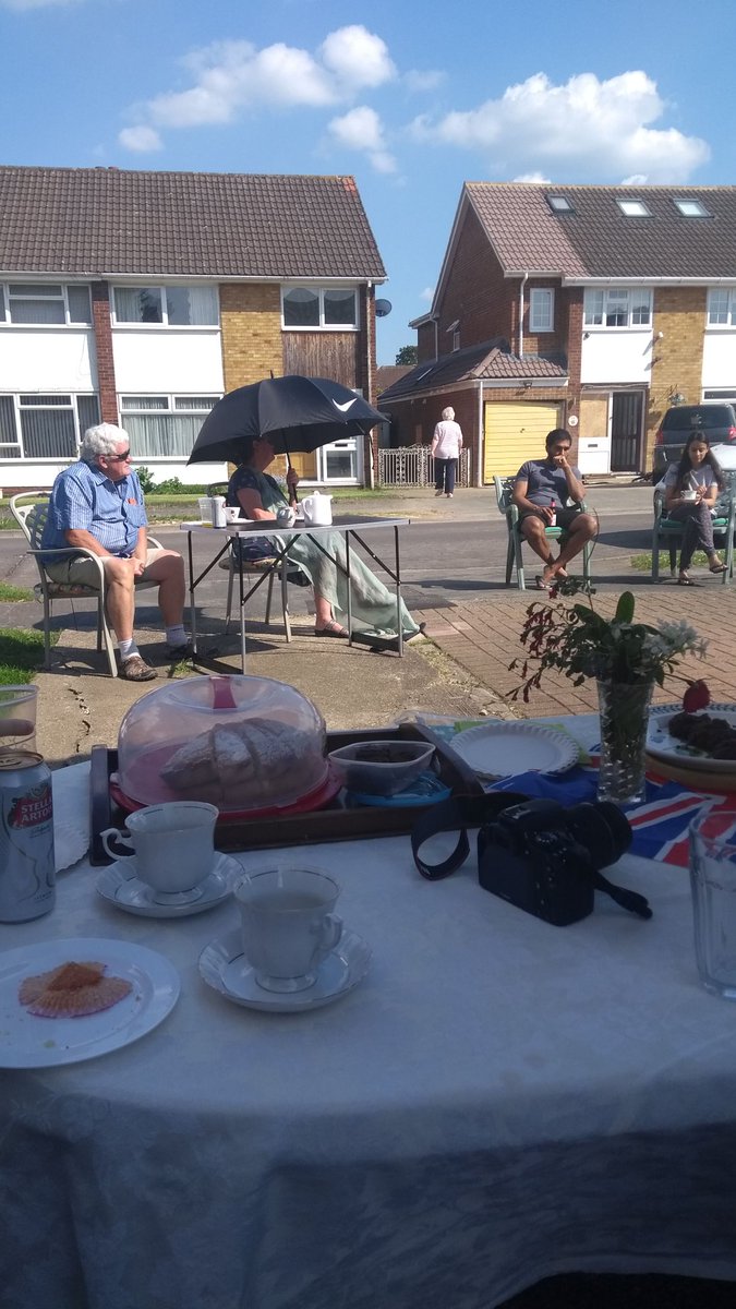 My neighbors have become my extended family #VEDay75  #RBWMtogether