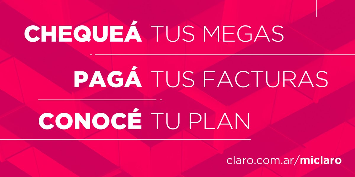 En Mi Claro encontrás toda la información de tu línea y realizás todo tipo de gestiones de forma rápìda y simple.