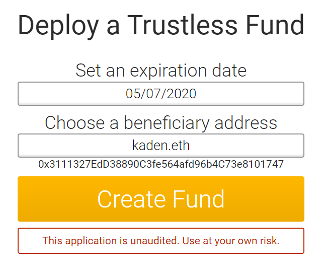 TrustlessFund's tweet photo. We've improved our @ensdomains support by adding ENS avatars and displaying associated 0x addresses. https://t.co/f1dGZqNrQx