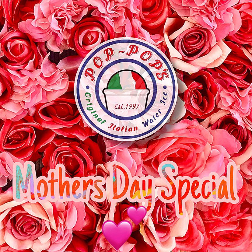 PopItalian's tweet photo. ‼️We have a Mother’s Day Special for you guys 🌞

Order two quarts for $17 and get a rose with the order 🌹‼️ https://t.co/P55nibGrLF