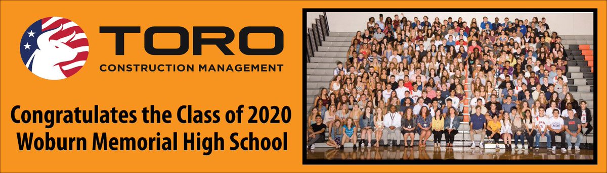 WoburnYearbook's tweet photo. Thank you Toro Construction for donating billboard space on rt 93, exit 36 at Montvale Ave. @WMHSTanners @wmhs_principal @Woburnsupt @cityofwoburn  @jmswoburn @KMSWoburn @HurldWymanWu @Reeveswoburn @WPS_Shamrock @Altavestawoburn @LinscottRumford @GoodyearWoburn @MWSchool https://t.co/2uEAEtcDpt