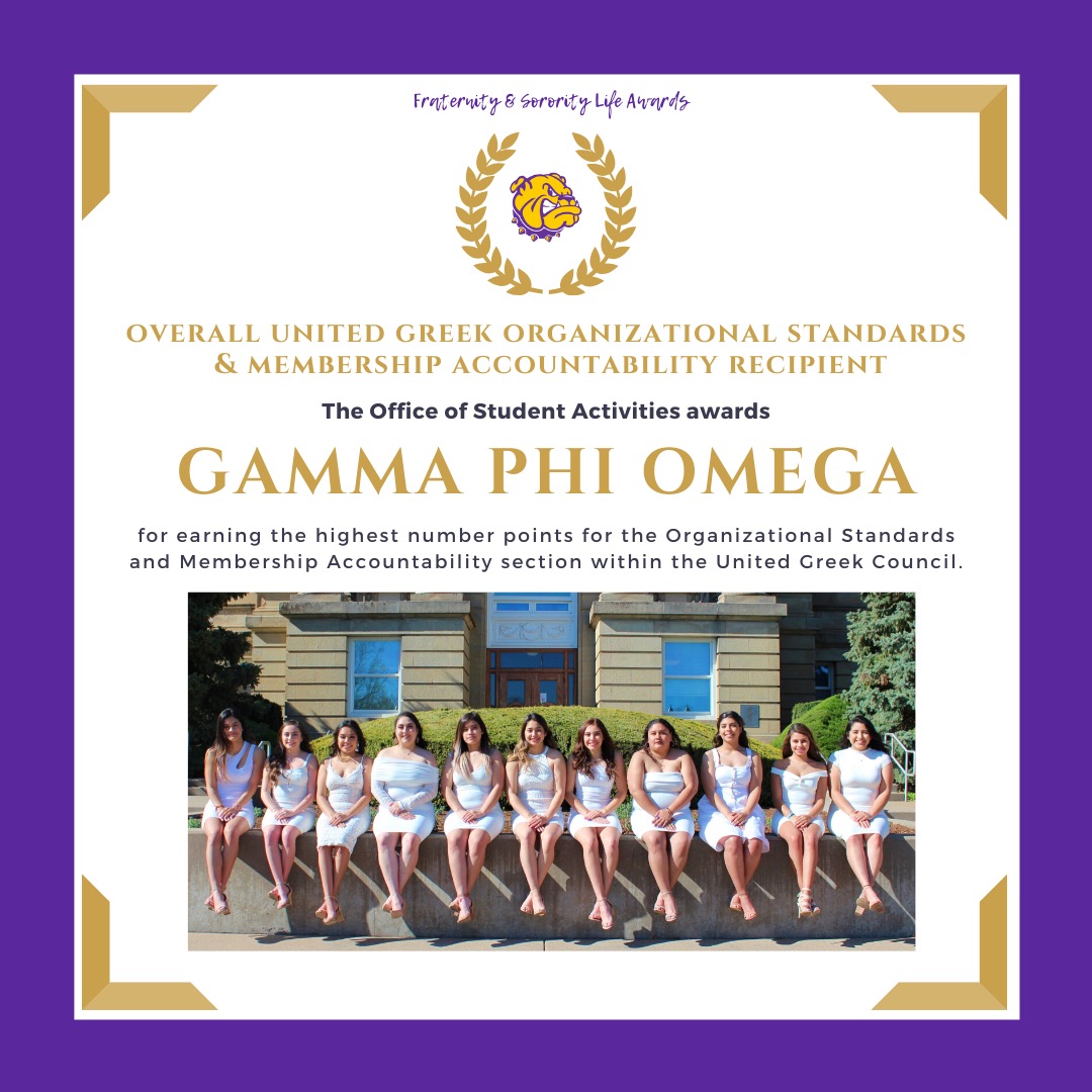 WIU_OSE's tweet image. Overall Organizational &amp;amp; Accountability recipients:
IFC-@DeltaUpsilonWIU 
UGC- @wiu_gphio 
PHC- @ASAatWIU