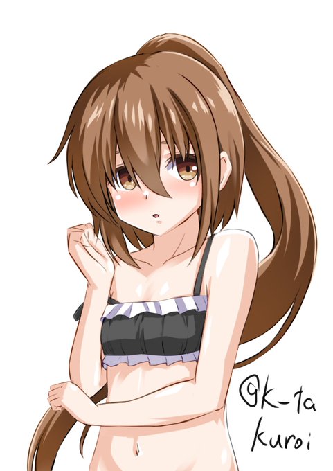 姉妹の中では実はおっぱい大きそう
#文月
#艦これ版深夜の真剣お絵描き60分一本勝負
#艦これ版真剣お絵描き60分一本勝負_20200508 