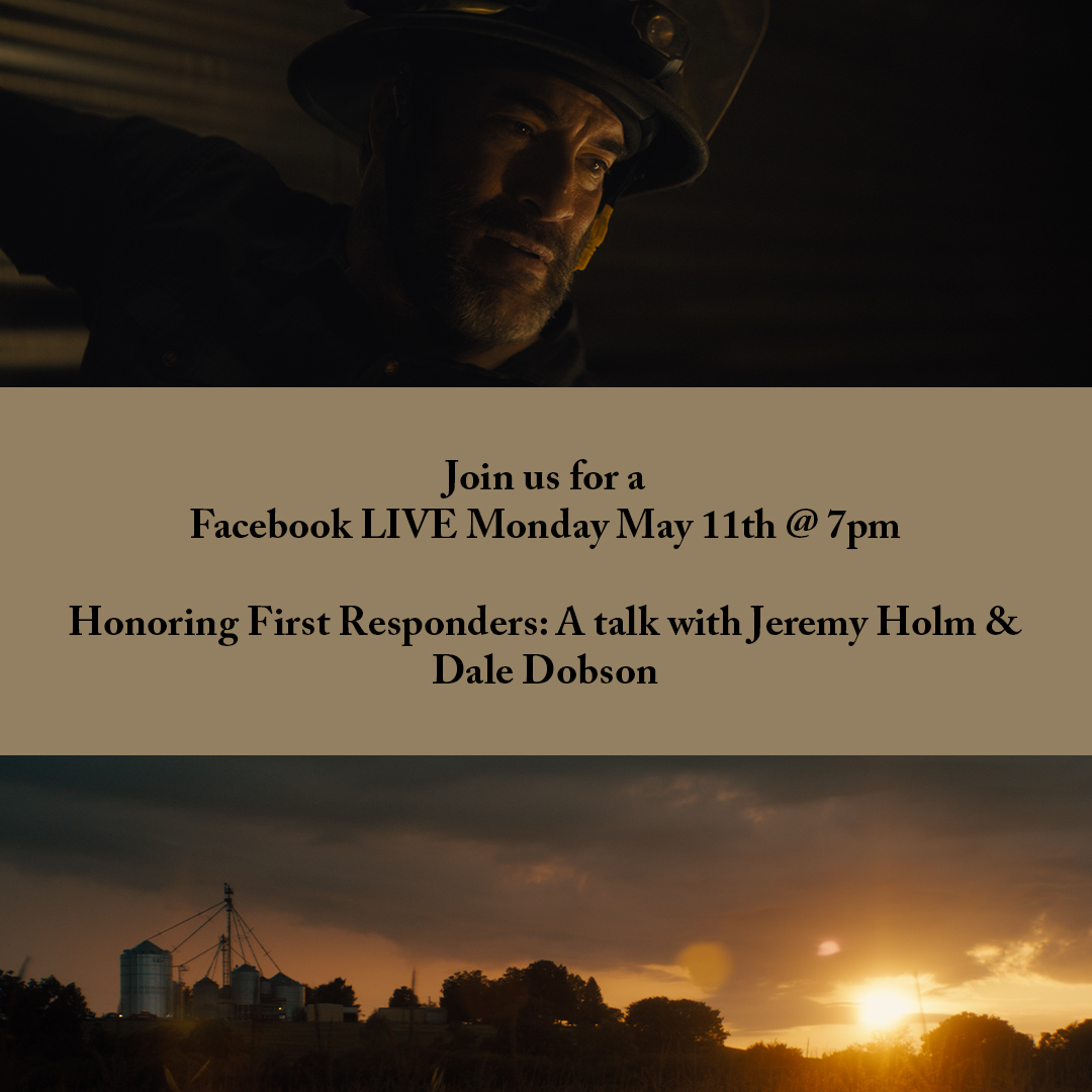 SilotheFilm's tweet photo. Join SILO Producer, Sam Goldberg, as he sits down for a conversation with SILO star, Jeremy Holm and the film's safety advisor and mentor, Dale Dobson. They will discuss first responders, and how Jeremy and Dale have honored our country's essential workers through their work. https://t.co/jE3peZiACV