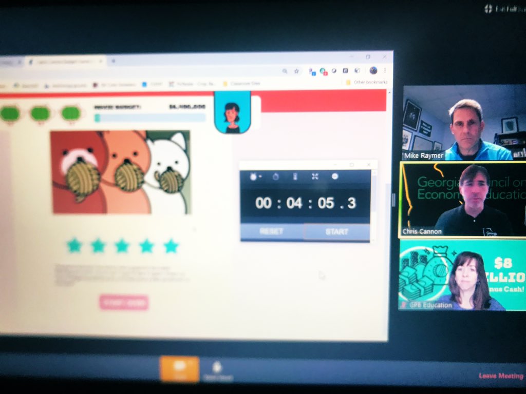 melissa_shaddix's tweet image. I don’t know about you, but my heart smiles when I get to participate in 2 weeks of effective @Georgiaecon 6-12th grade webinars, filled with resources and ideas on creating budgets &amp;amp; economic decisions. @GPBEducation @SocialSt_HCS @LeahWetzler #NeverStopLearningHCS #Economics