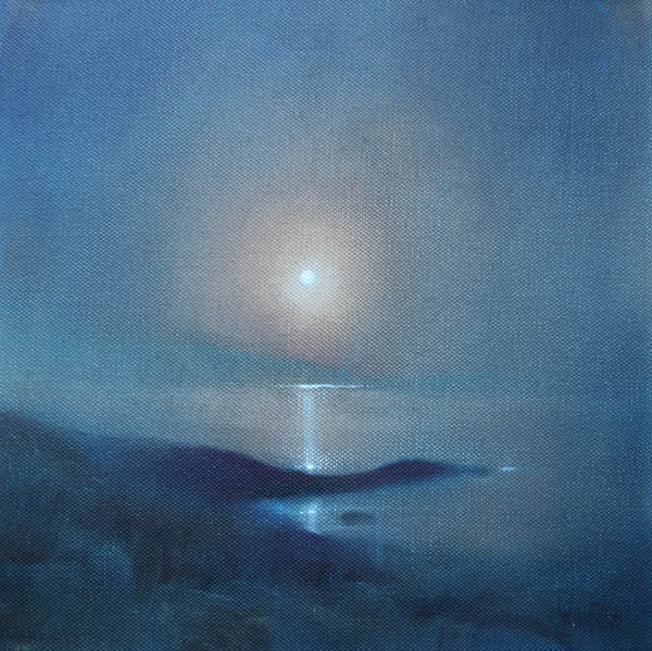 Willie Fulton 
Moon over Kyles Scalpay