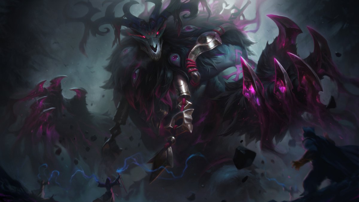 TheRiftHerald's tweet photo. Take a look at rework Volibear's new skin updates:

🎖 Arctic Ops Volibear
❄ Runeguard Volibear
⚡ Thunder Lord Volibear
😈 Thousand Pierced Volibear (A new skin!)

https://t.co/QfS2dcNnGd https://t.co/dFSb3wcDOT