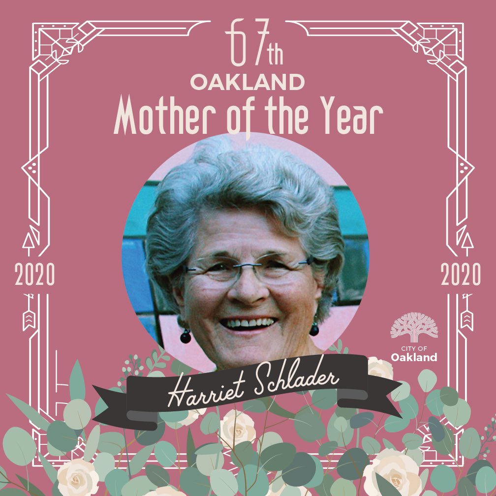 WMusicals's tweet photo. We would like to congratulate our very own Harriet Schlader on being #Oakland’s Mother of the Year! 🌸🌼 @LibbySchaaf Full statement here: https://t.co/69zpLTQwJG https://t.co/UQLrnoBZHi